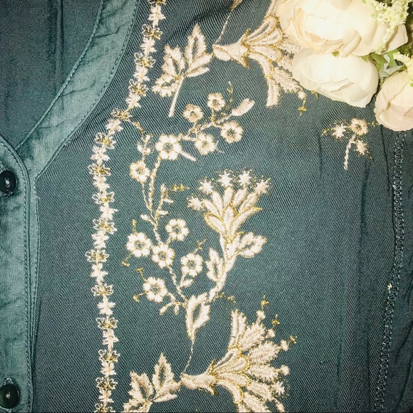 Anthropologie Tiny Seafoam Syden Dress - Picture 4 of 6